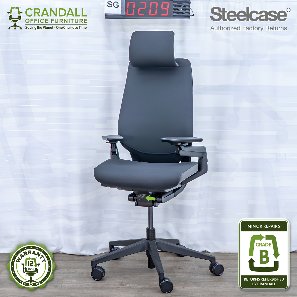 SG-0209 - Steelcase Gesture - Grade B