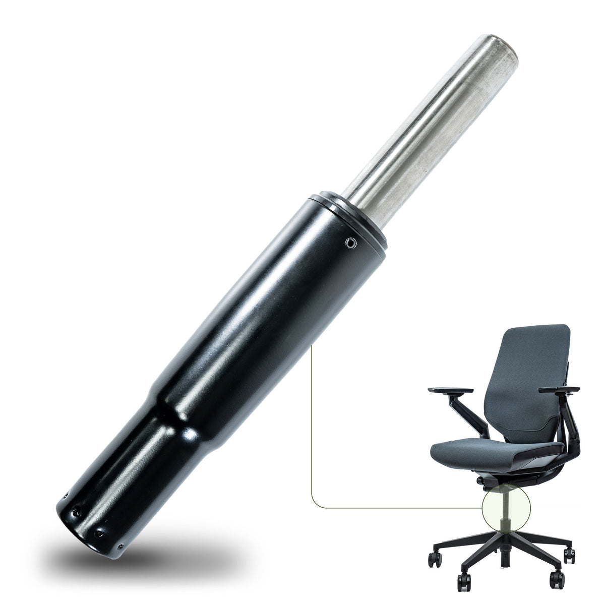 Steelcase 442 Gesture Chair Premium Heavy Duty Replacement Gas