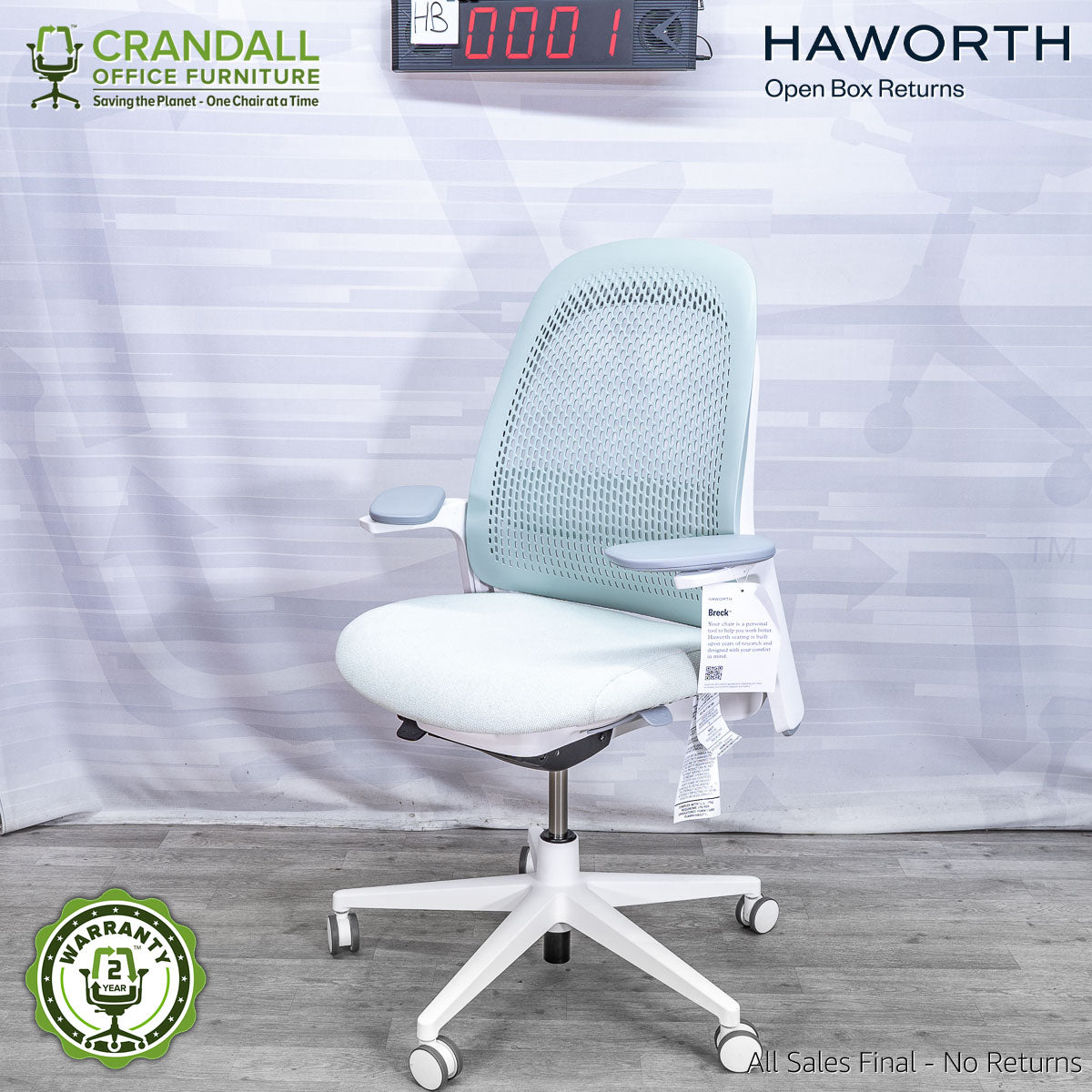 HB-0001 - Haworth Open Box Breck