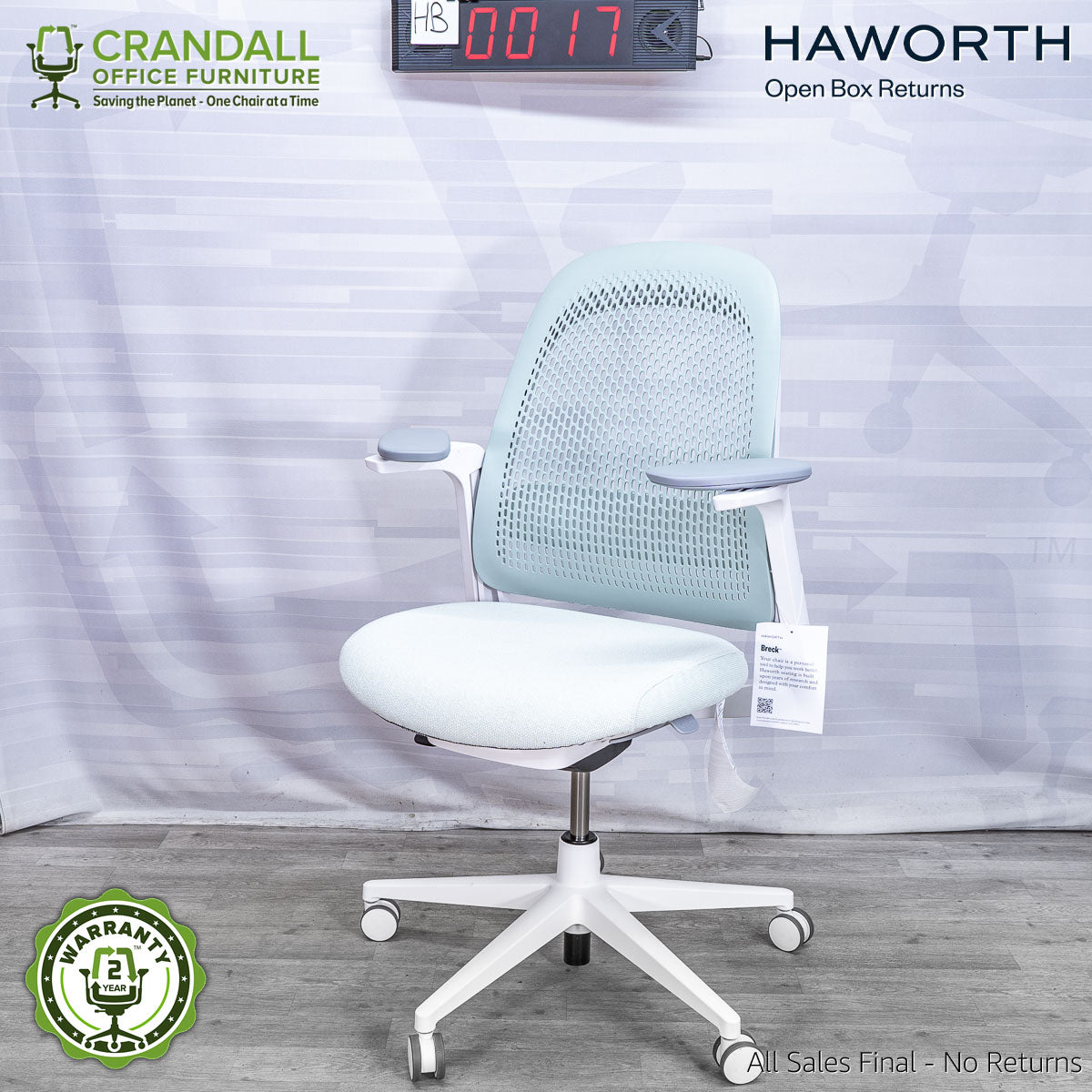 HB-0017 - Haworth Open Box Breck