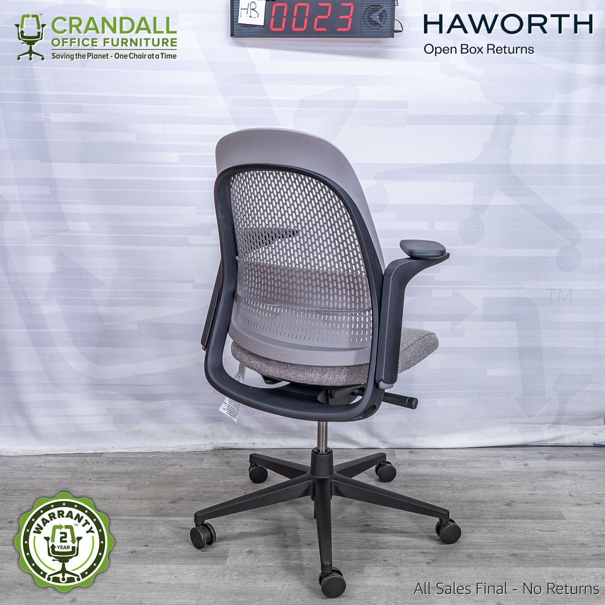 HB-0023 - Haworth Open Box Breck