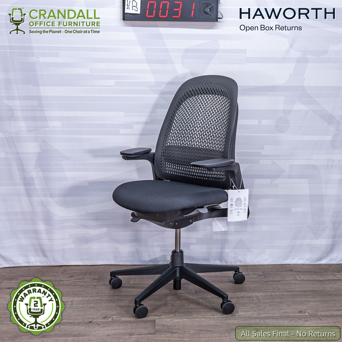 HB-0031 - Haworth Open Box Returns Breck