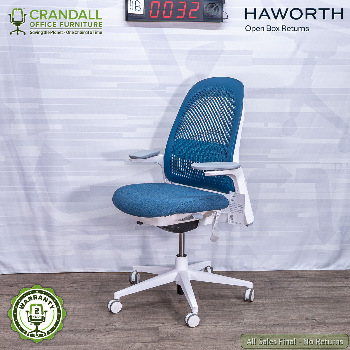 HB-0032 - Haworth Open Box Returns Breck
