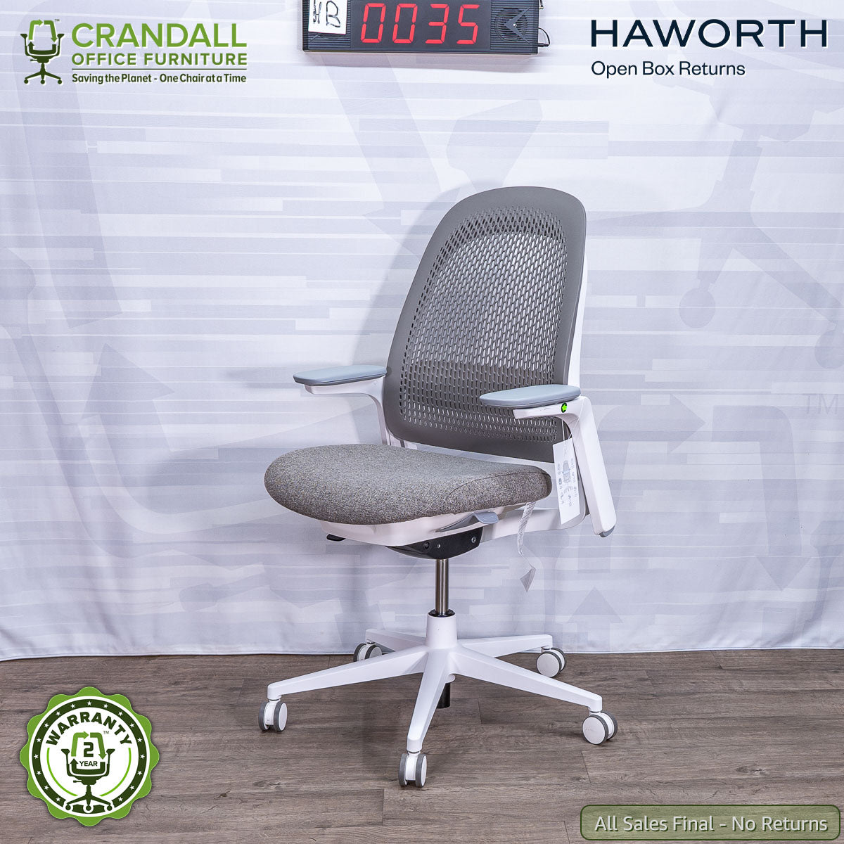 HB-0035 - Haworth Open Box Returns Breck