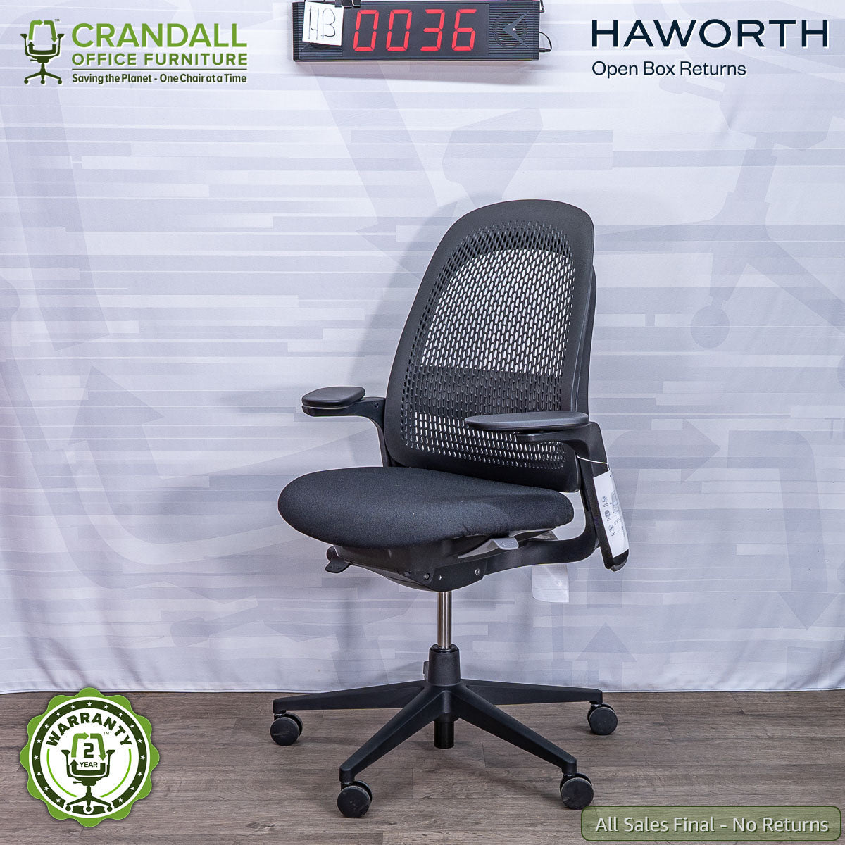 HB-0036 - Haworth Open Box Returns Breck