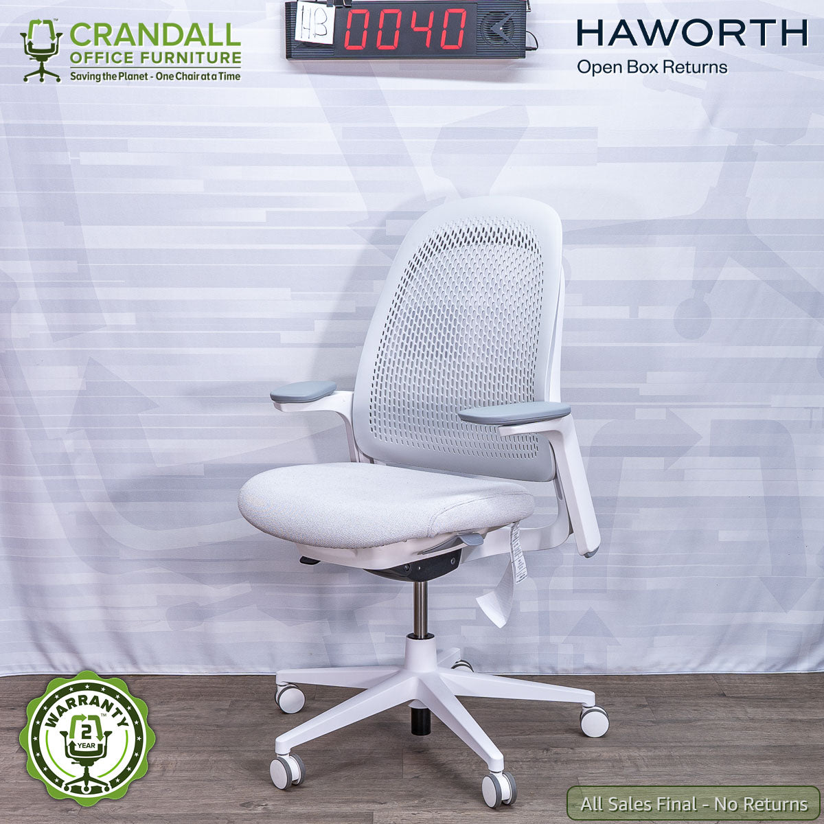 HB-0040 - Haworth Open Box Returns Breck