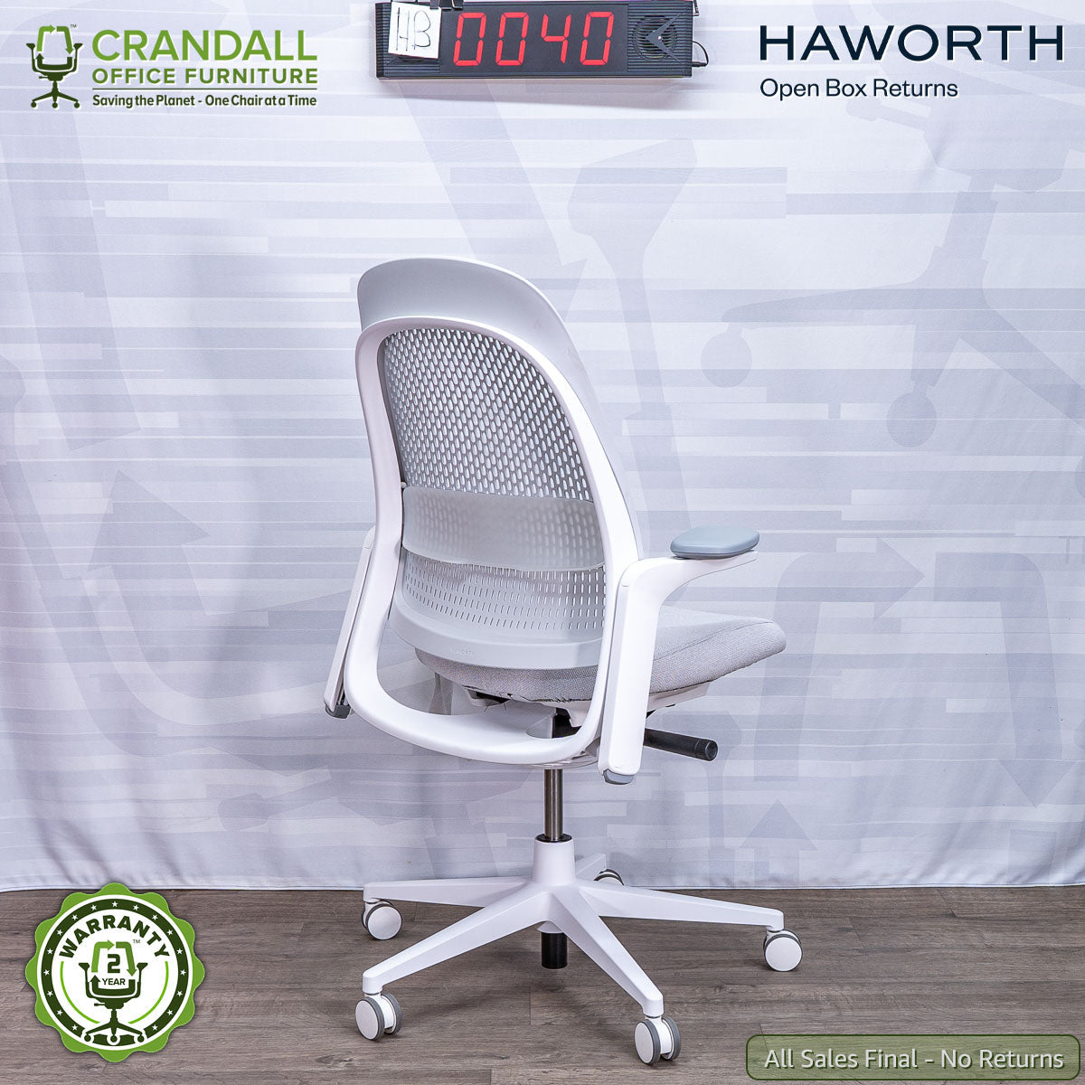 HB-0040 - Haworth Open Box Returns Breck