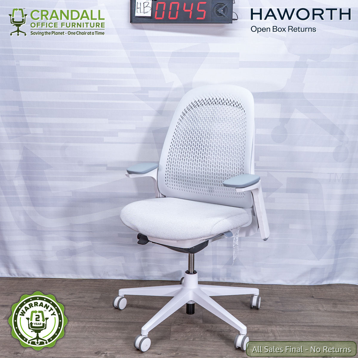 HB-0045 - Haworth Open Box Returns Breck