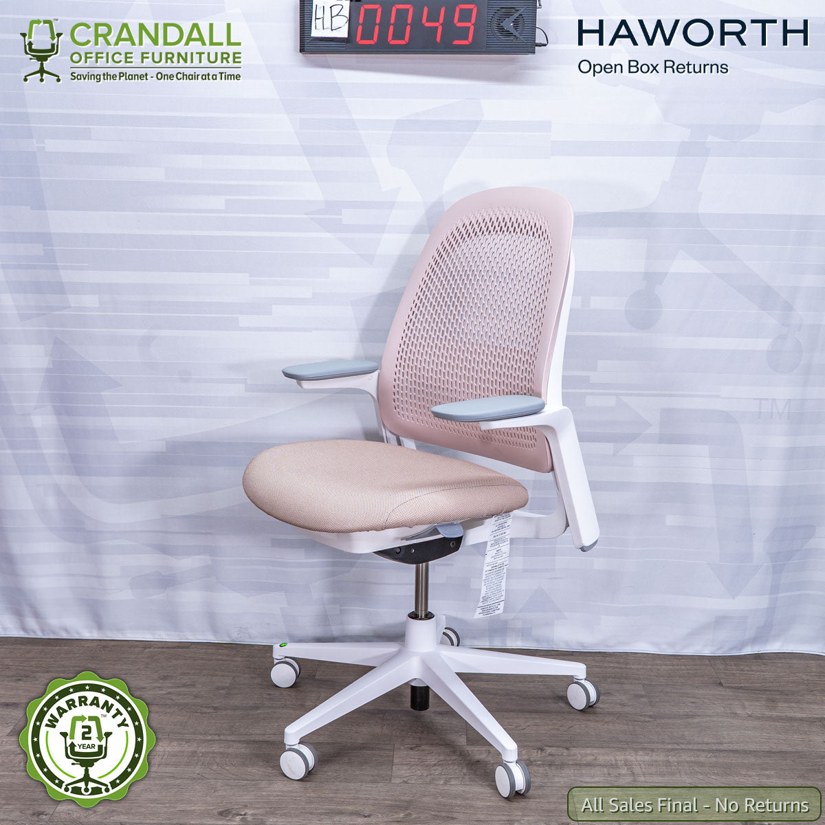 HB-0049 - Haworth Open Box Returns Breck