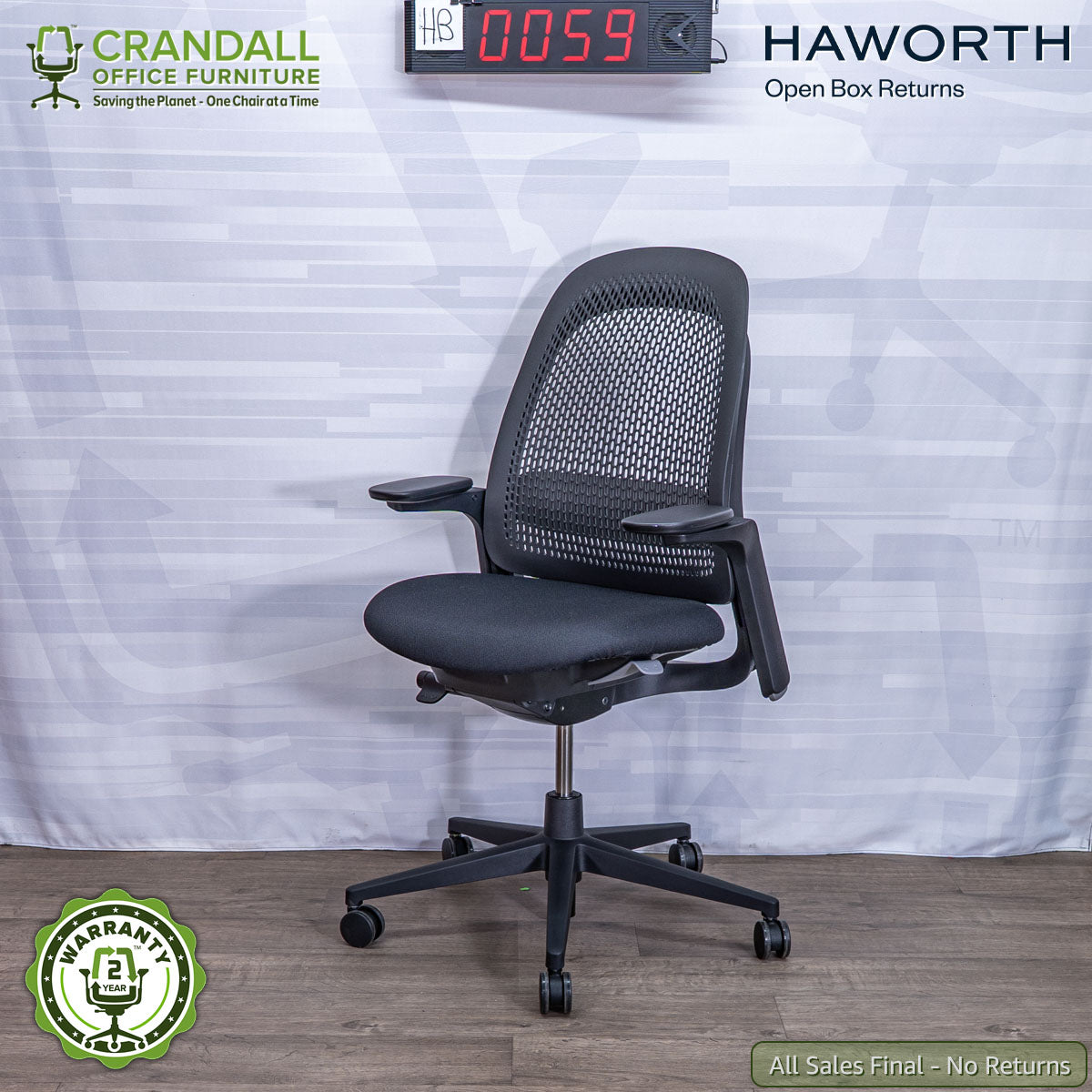 HB-0059 - Haworth Open Box Returns Breck