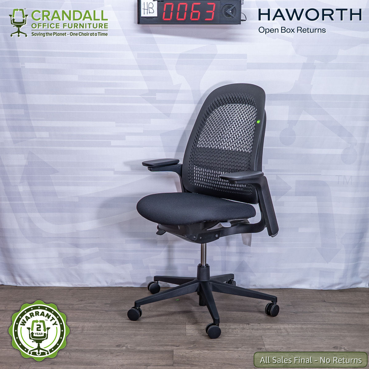 HB-0063 - Haworth Open Box Returns Breck