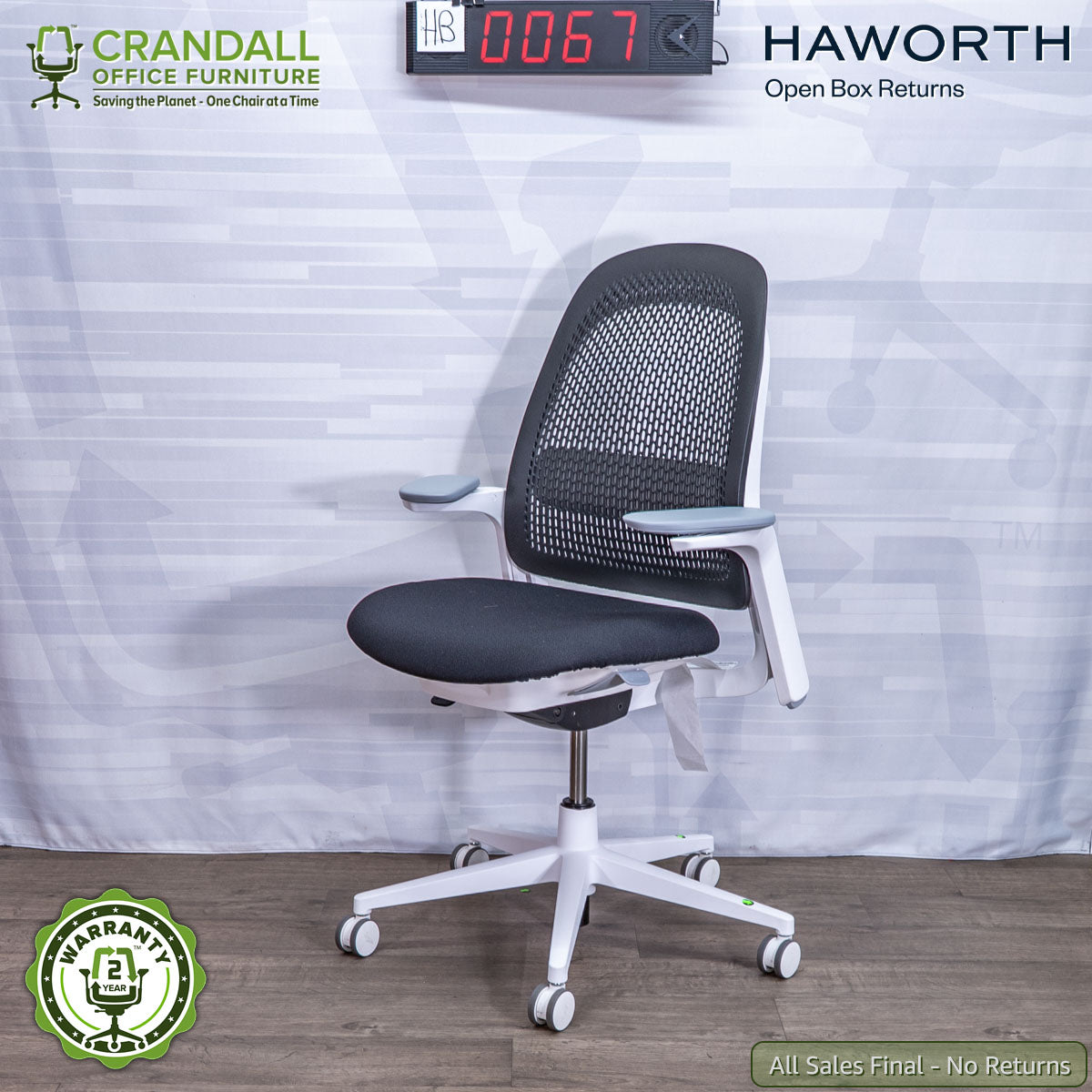 HB-0067 - Haworth Open Box Returns Breck