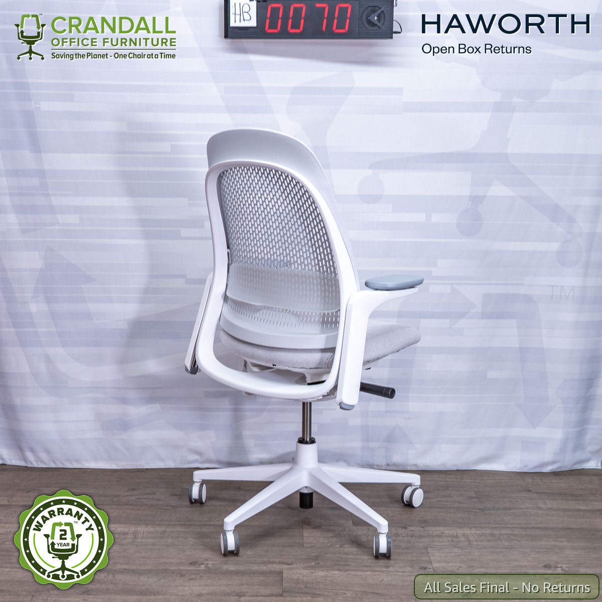 HB-0070 - Haworth Open Box Returns Breck