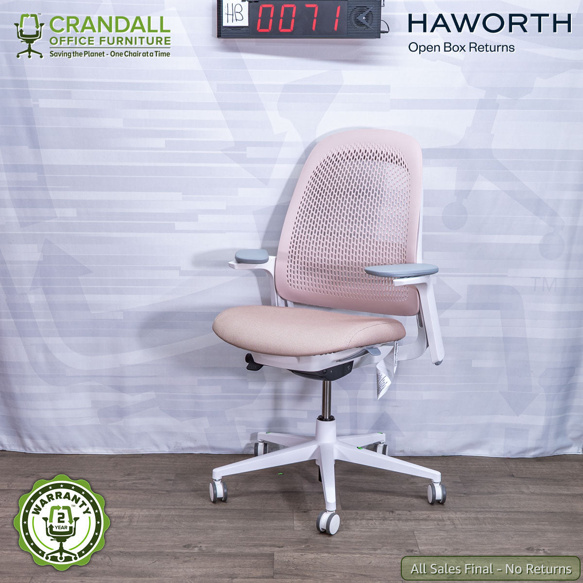 HB-0071 - Haworth Open Box Returns Breck