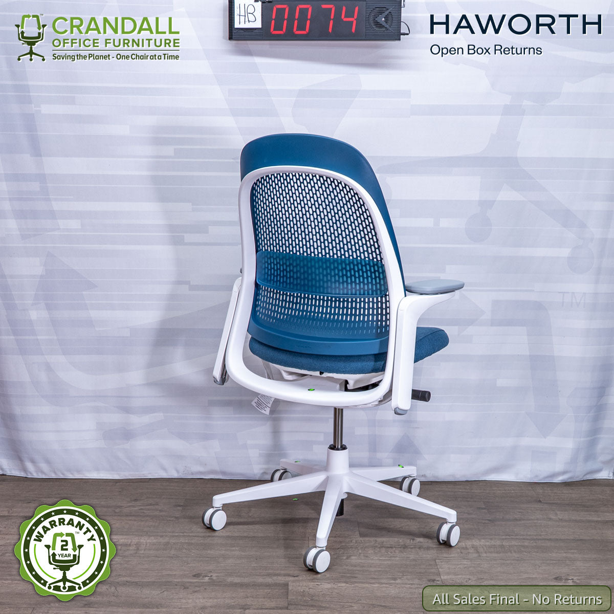 HB-0074 - Haworth Open Box Returns Breck