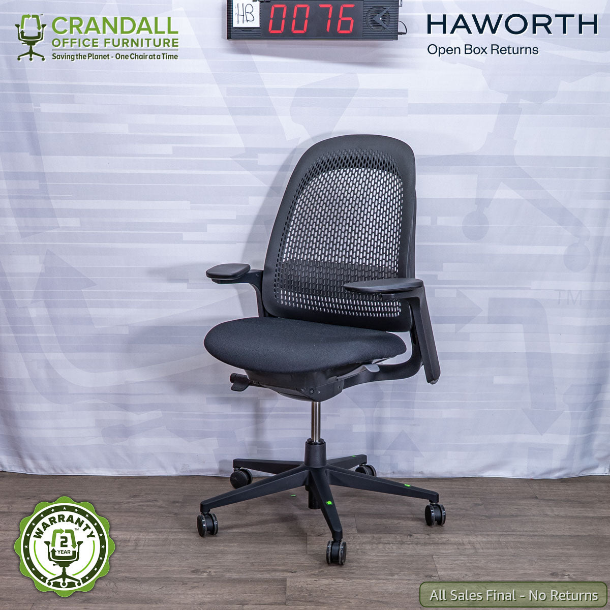 HB-0076 - Haworth Open Box Returns Breck