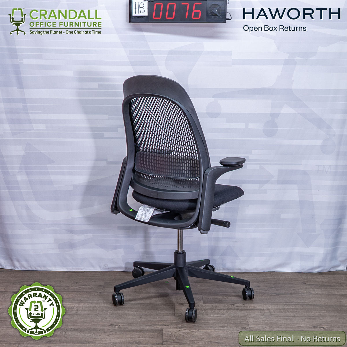 HB-0076 - Haworth Open Box Returns Breck