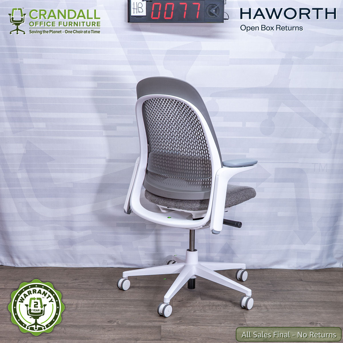 HB-0077 - Haworth Open Box Returns Breck