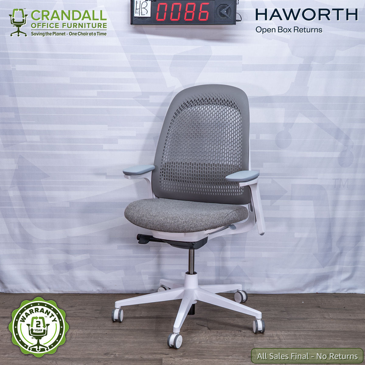 HB-0086 - Haworth Open Box Returns Breck