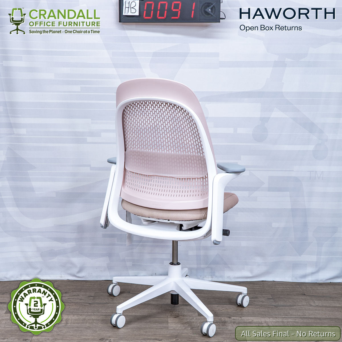 HB-0091 - Haworth Open Box Returns Breck