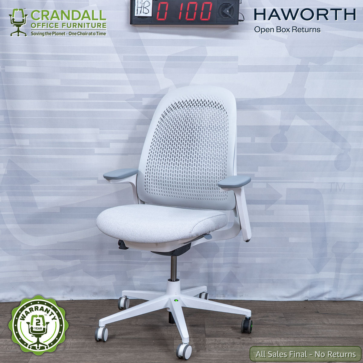 HB-0100 - Haworth Open Box Returns Breck