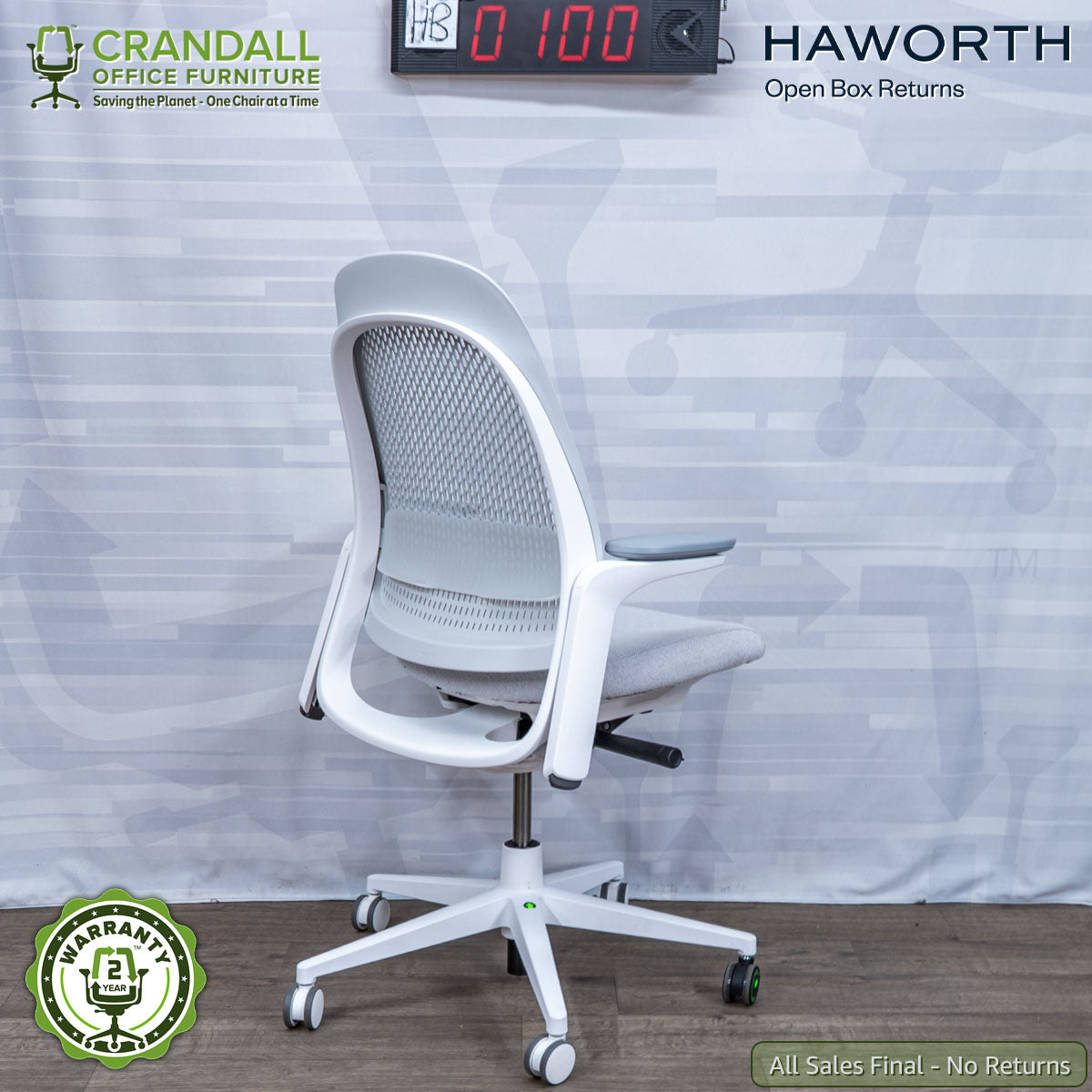 HB-0100 - Haworth Open Box Returns Breck