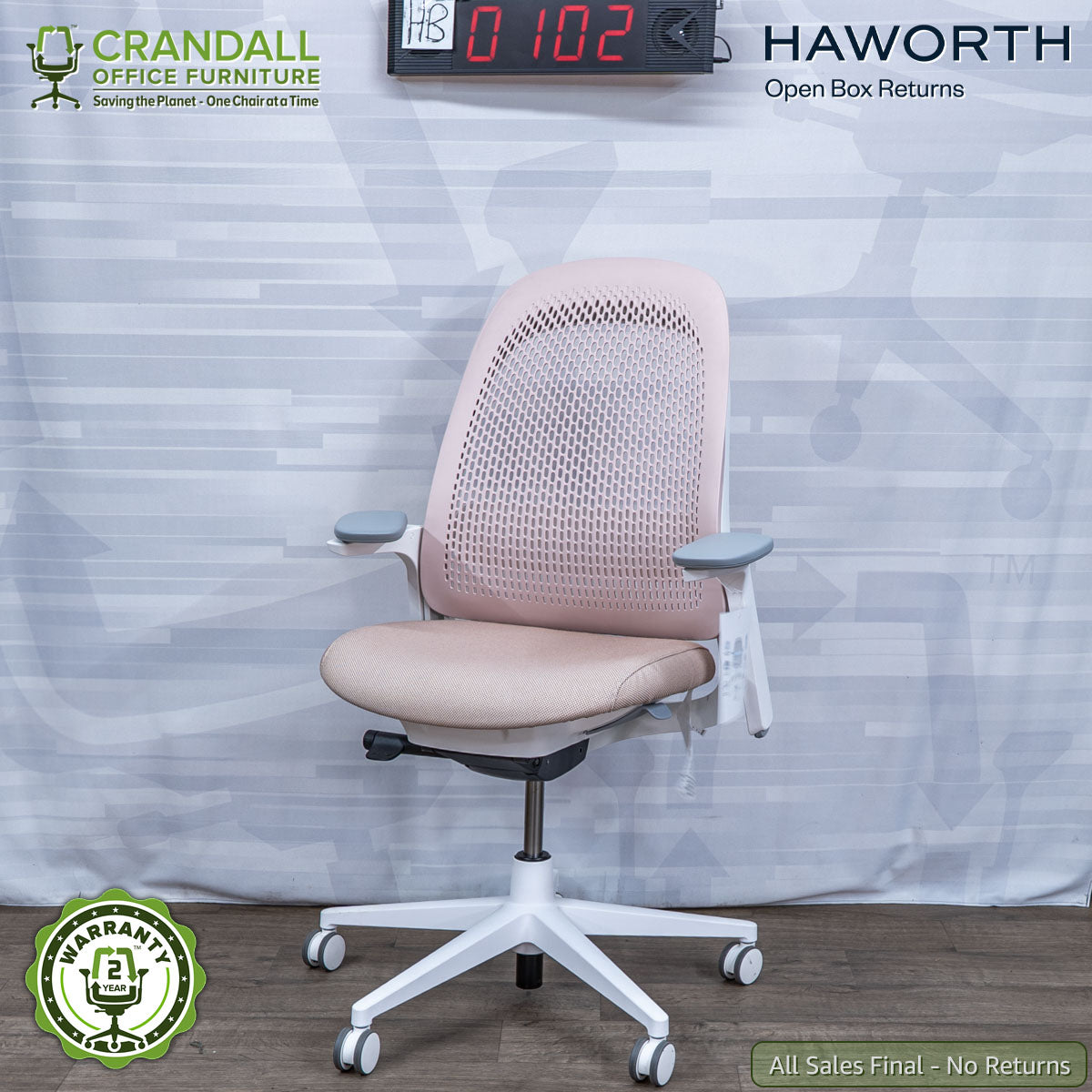 HB-0102 - Haworth Open Box Returns Breck