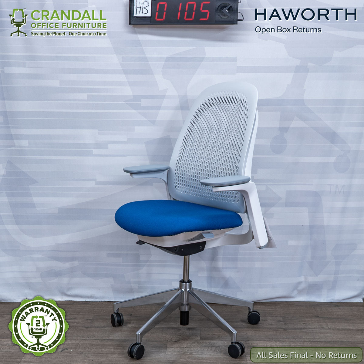 HB-0105 - Haworth Open Box Returns Breck