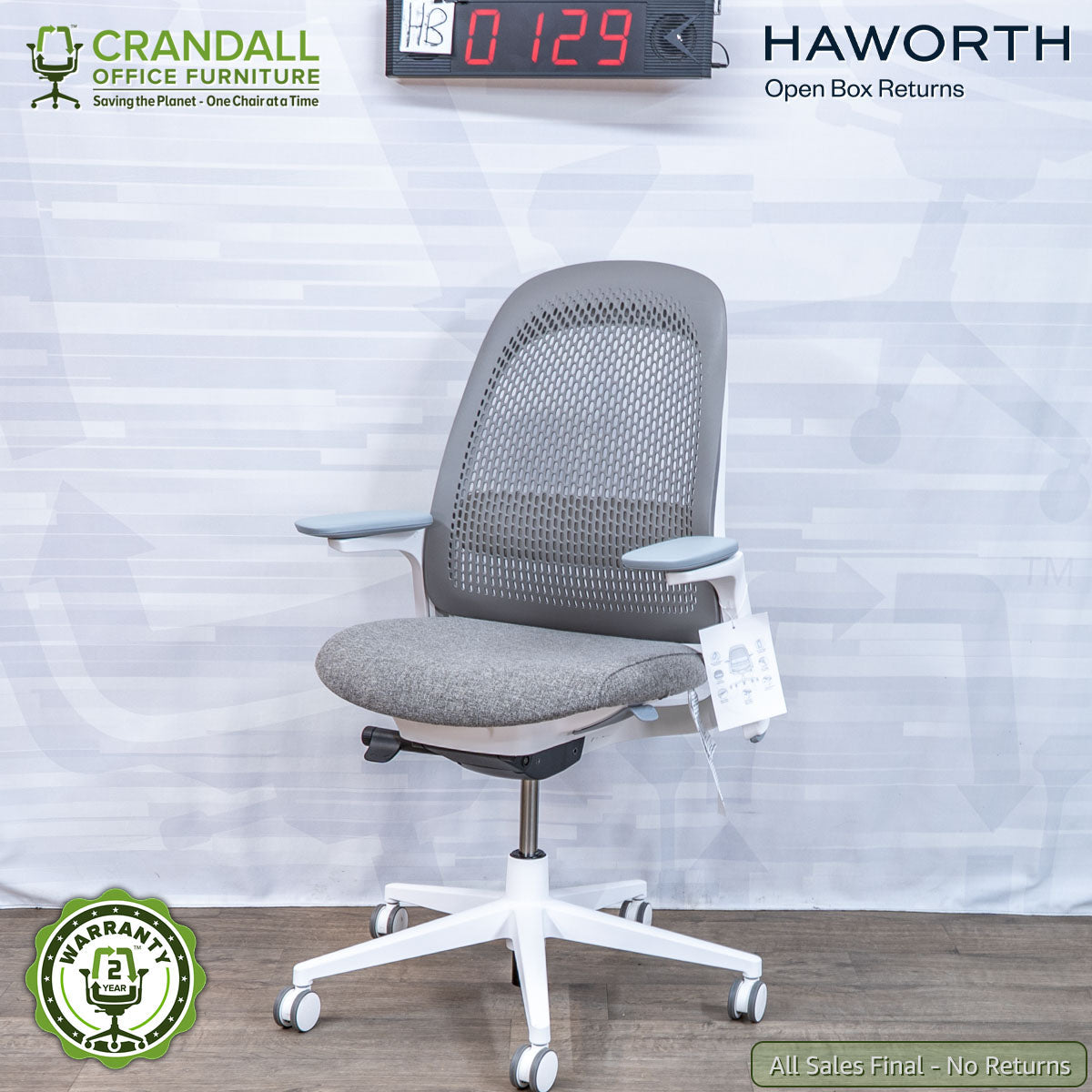 HB-0129 - Haworth Open Box Returns Breck