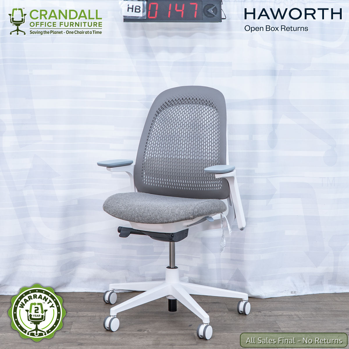 HB-0147 - Haworth Open Box Returns Breck