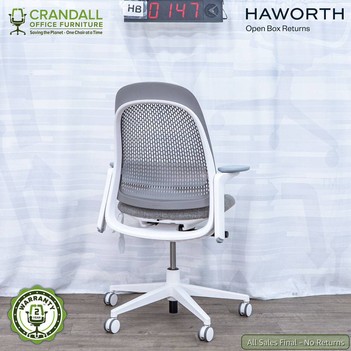 HB-0147 - Haworth Open Box Returns Breck