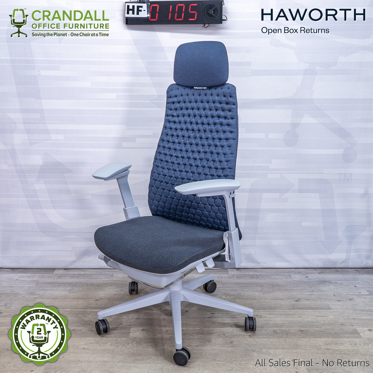 HF-0105 - Haworth Fern with Headrest
