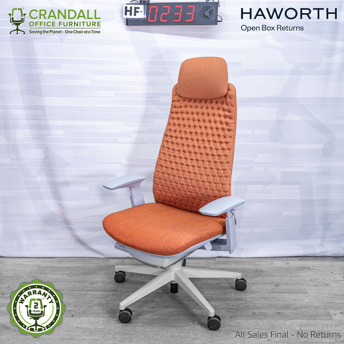 HF-0233 - Haworth Fern with Headrest