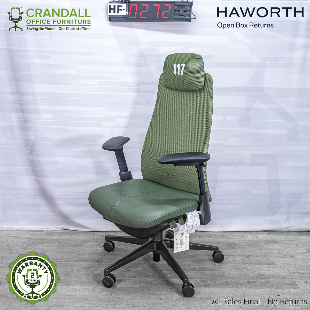 HF-0272 - Haworth Fern with Headrest