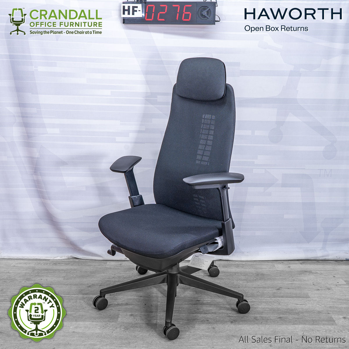 HF-0276 - Haworth Fern with Headrest