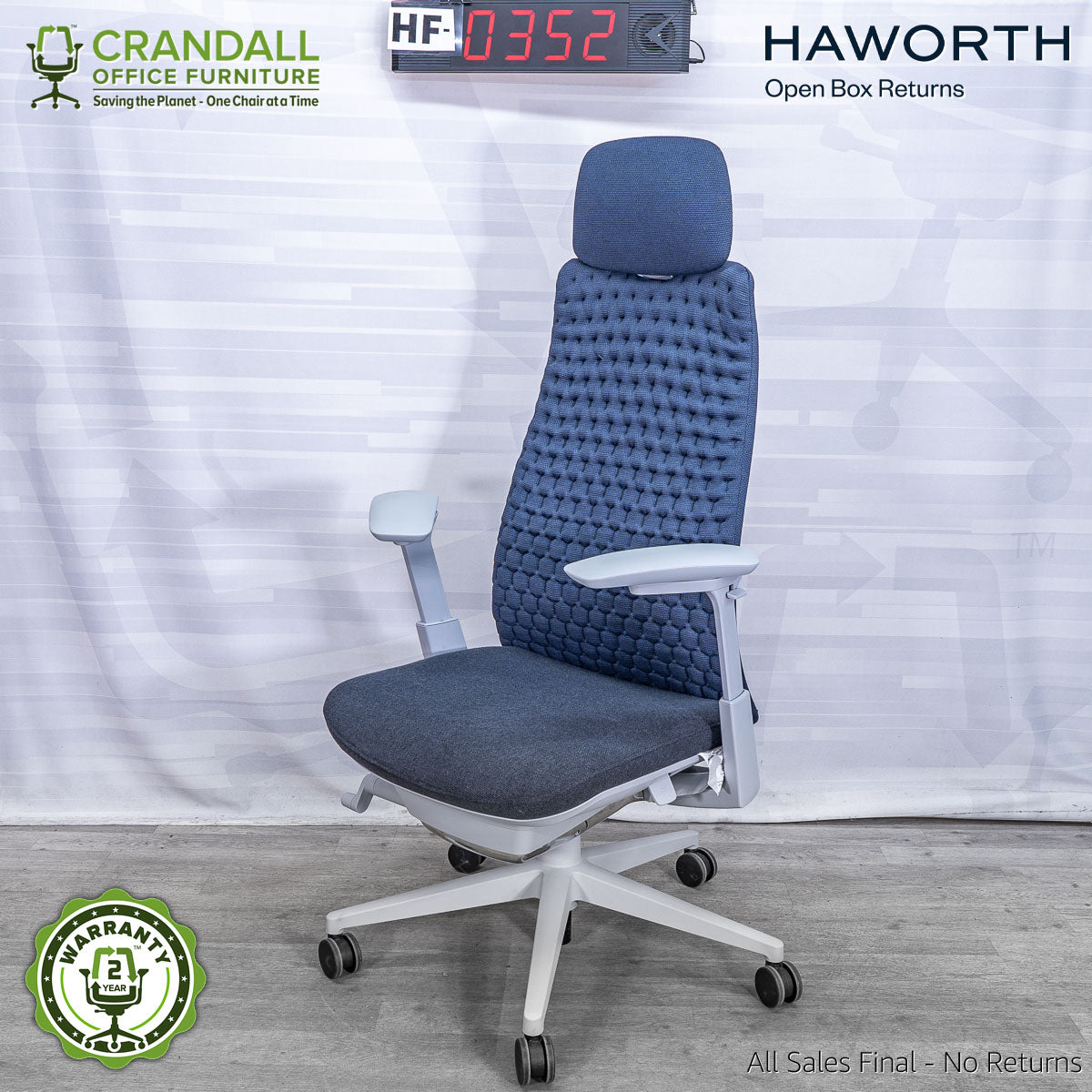 HF-0352 - Haworth Fern with Headrest