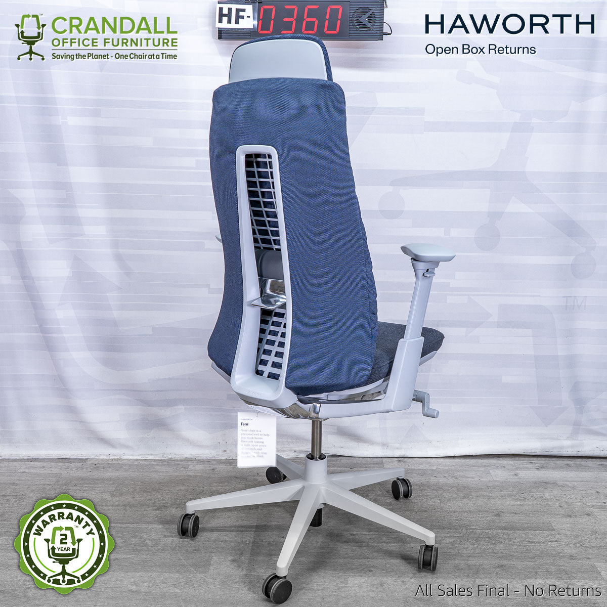 HF-0360 - Haworth Fern with Headrest