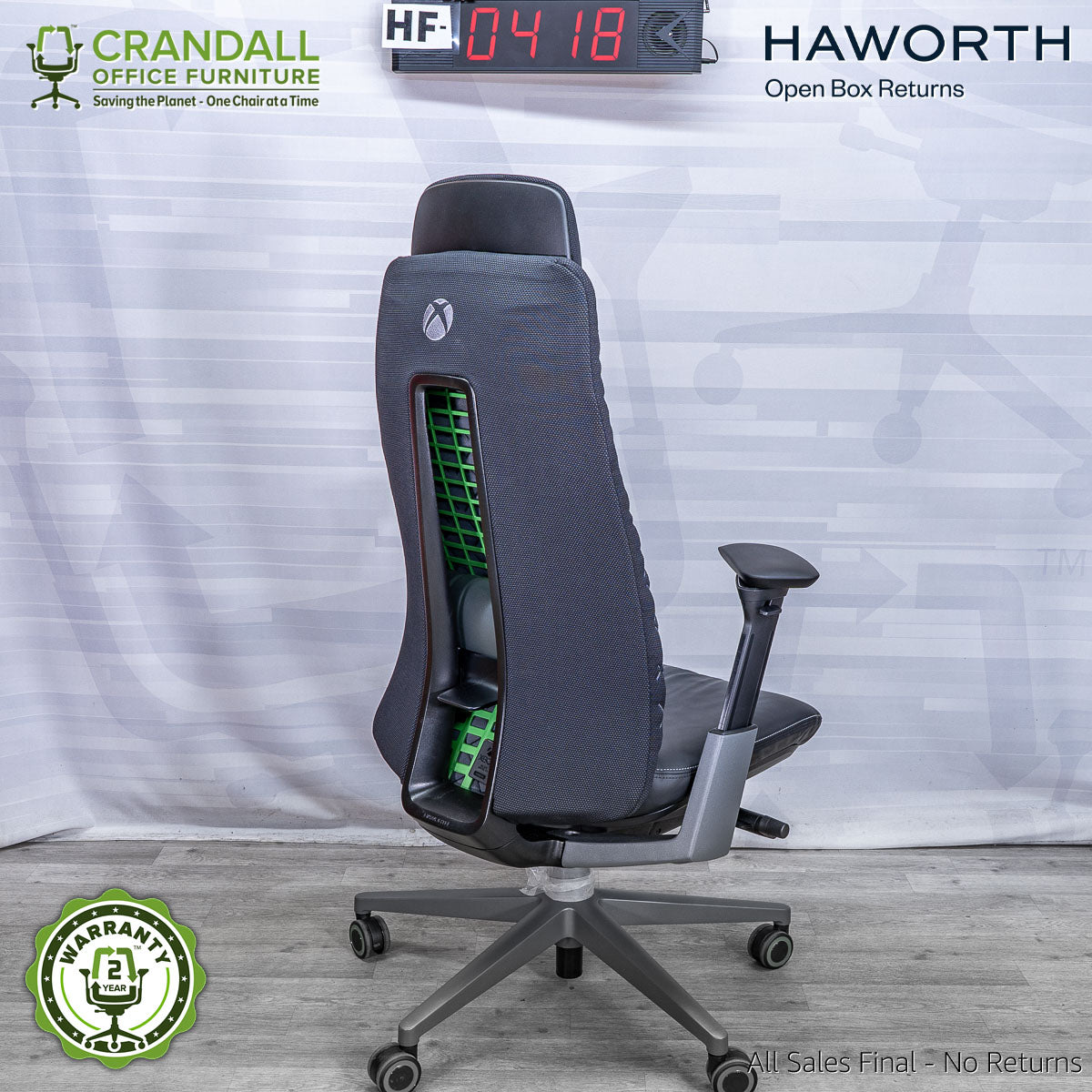 HF-0418 - Haworth Open Box Fern