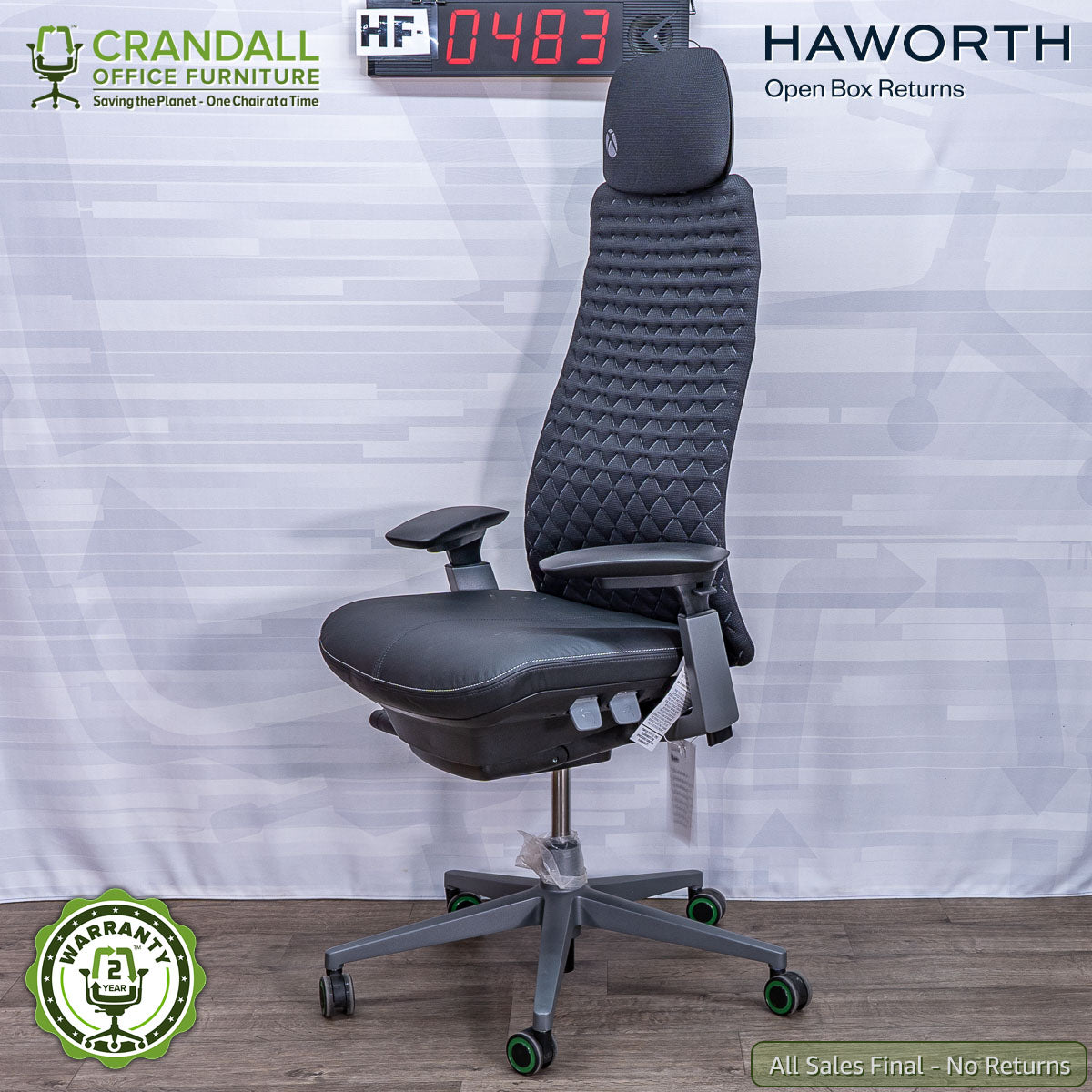 HF-0483 - Haworth Open Box Returns Fern