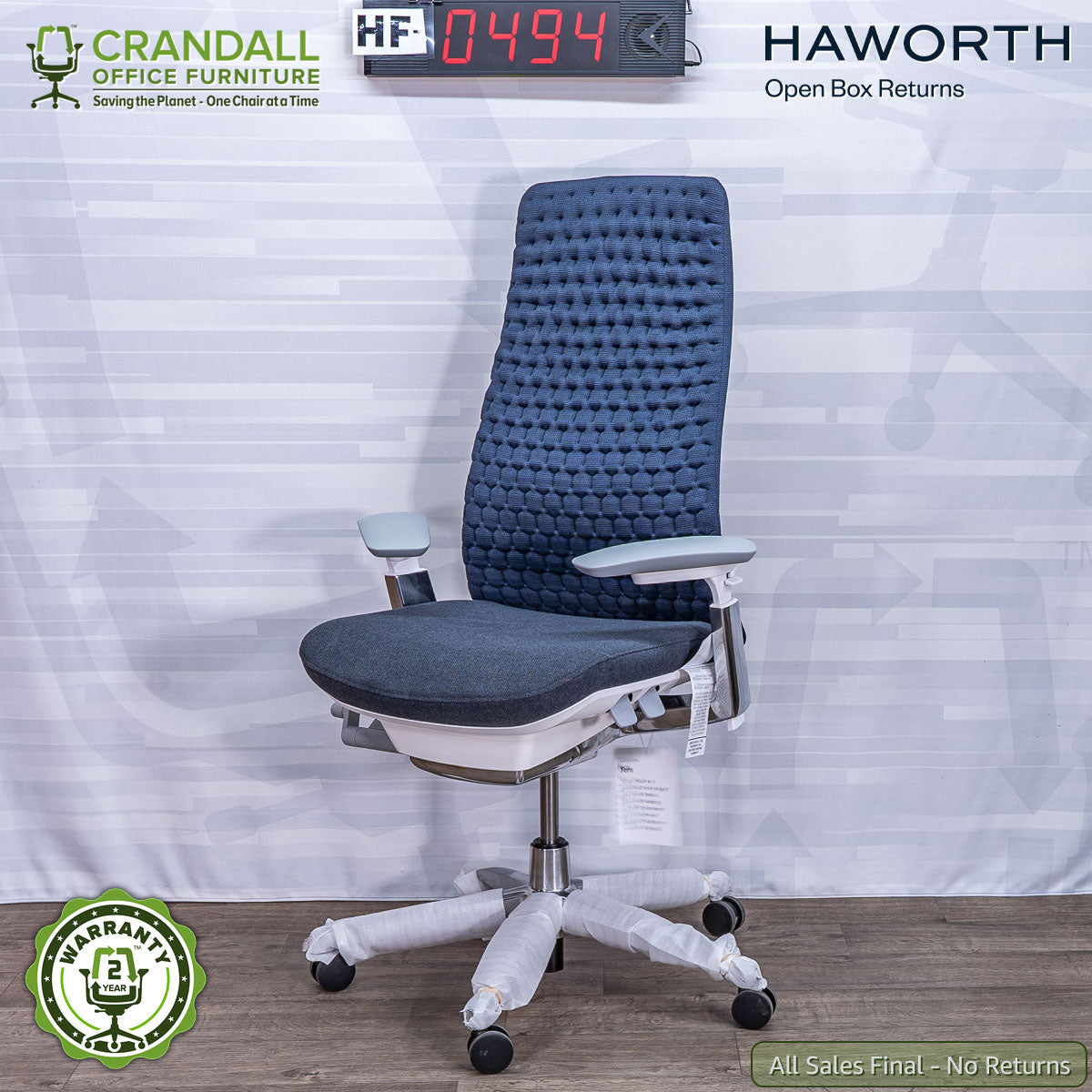 HF-0494 - Haworth Open Box Returns Fern