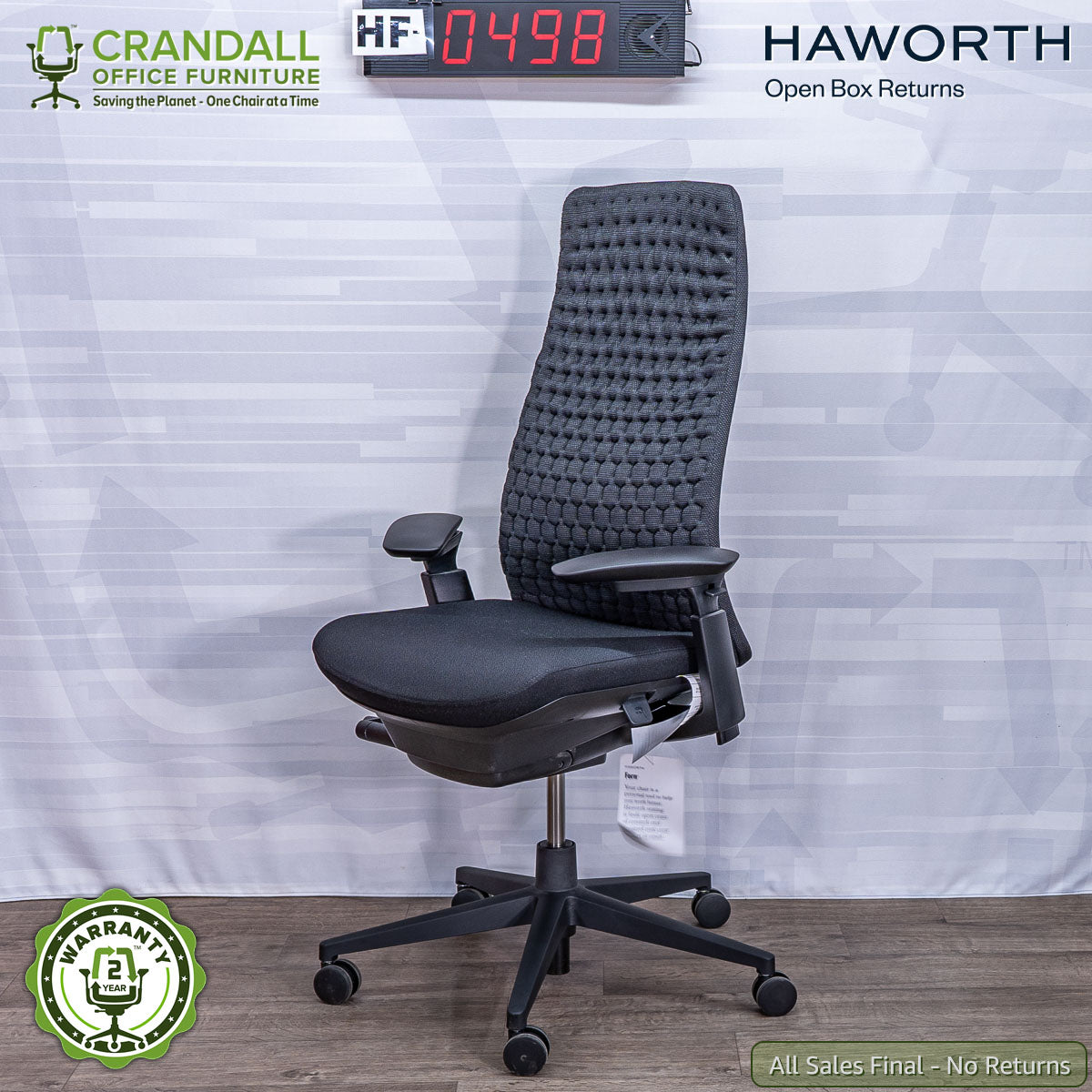 HF-0498 - Haworth Open Box Returns Fern