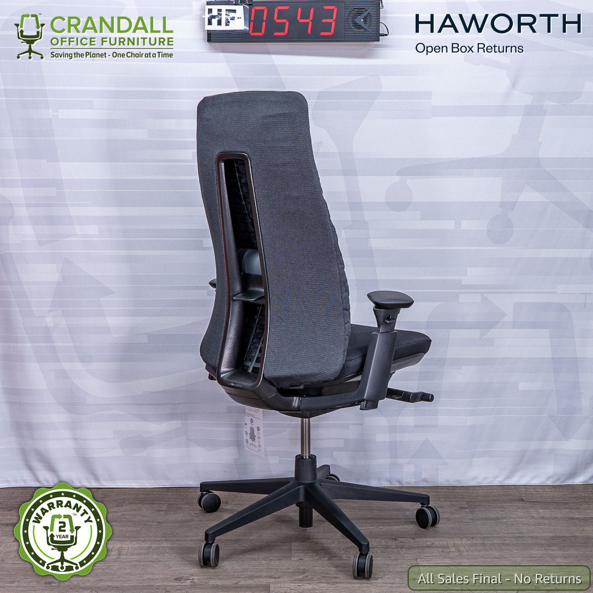 HF-0543 - Haworth Open Box Returns Fern