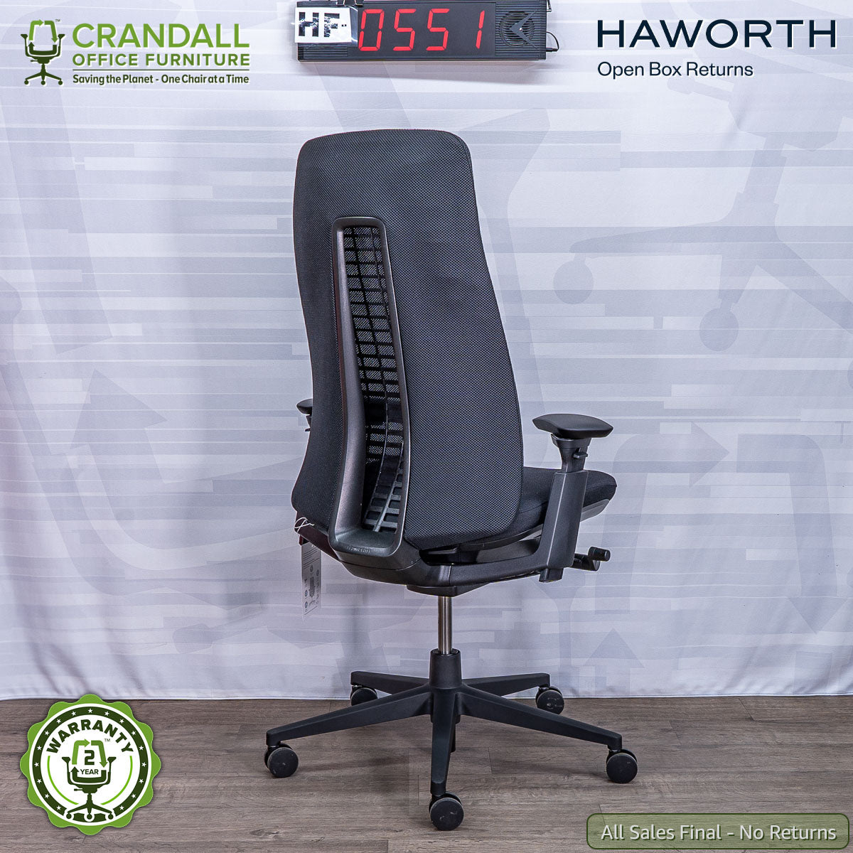 HF-0551 - Haworth Open Box Returns Fern