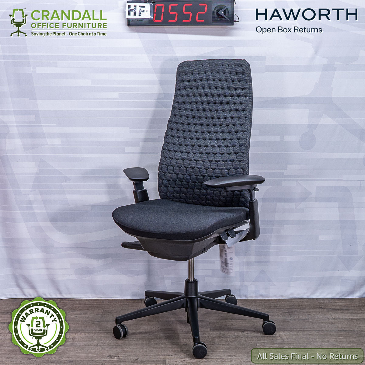 HF-0552 - Haworth Open Box Returns Fern