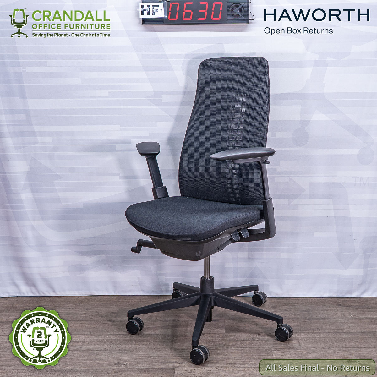 HF-0630 - Haworth Open Box Returns Fern