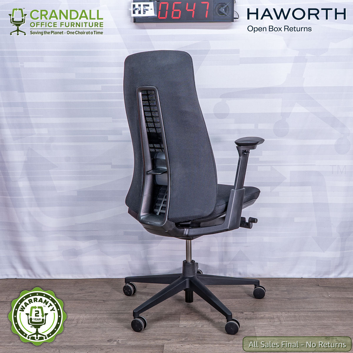 HF-0647 - Haworth Open Box Returns Fern