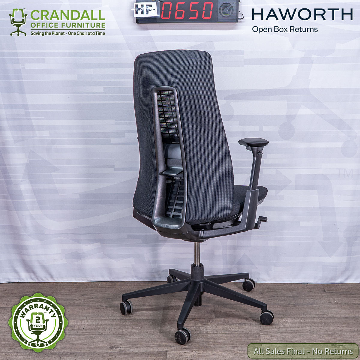 HF-0650 - Haworth Open Box Returns Fern