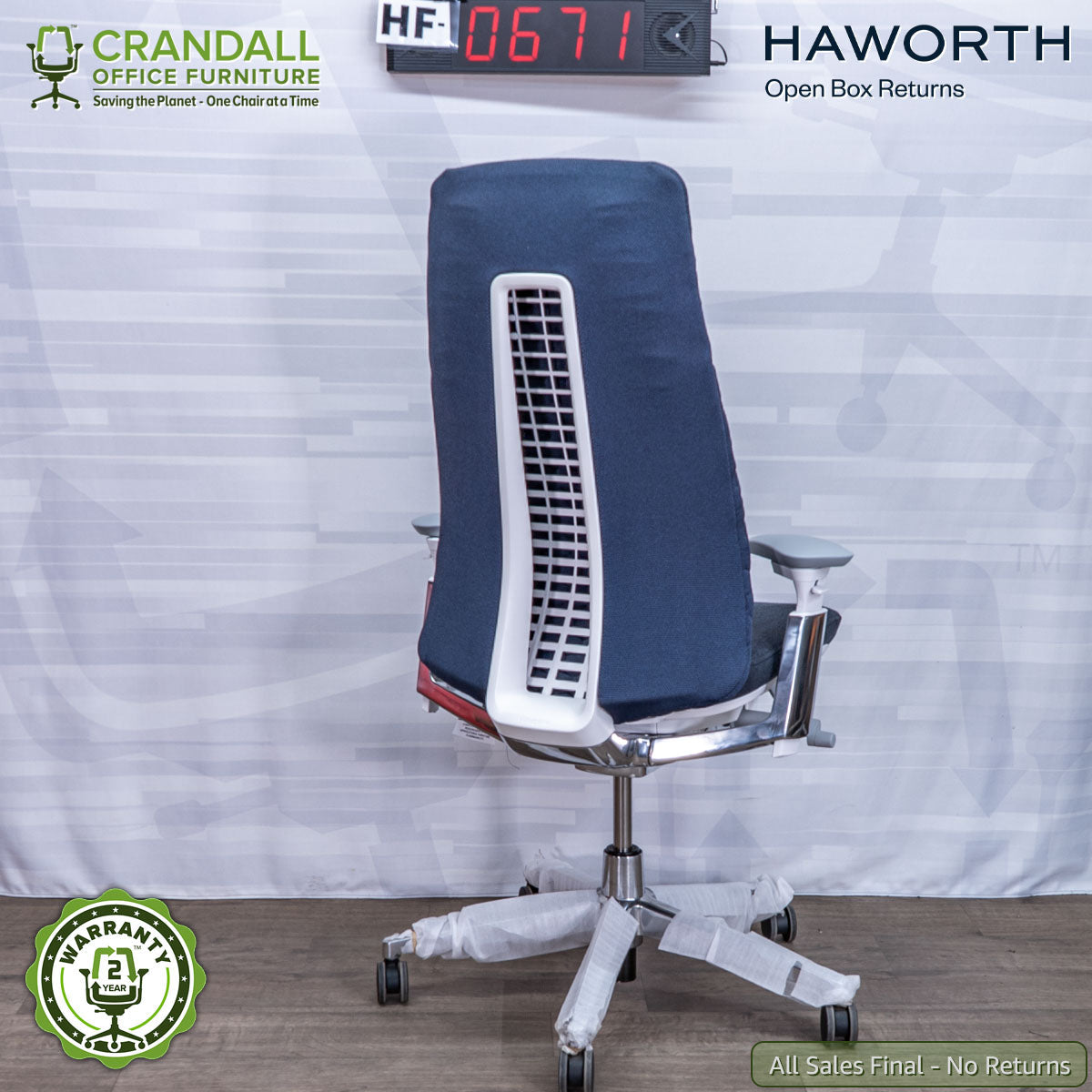 HF-0671 - Haworth Open Box Returns Fern