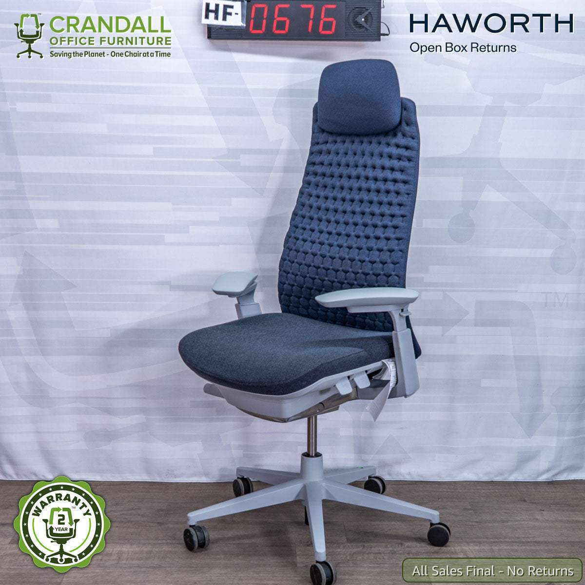 HF-0676 - Haworth Open Box Returns Fern