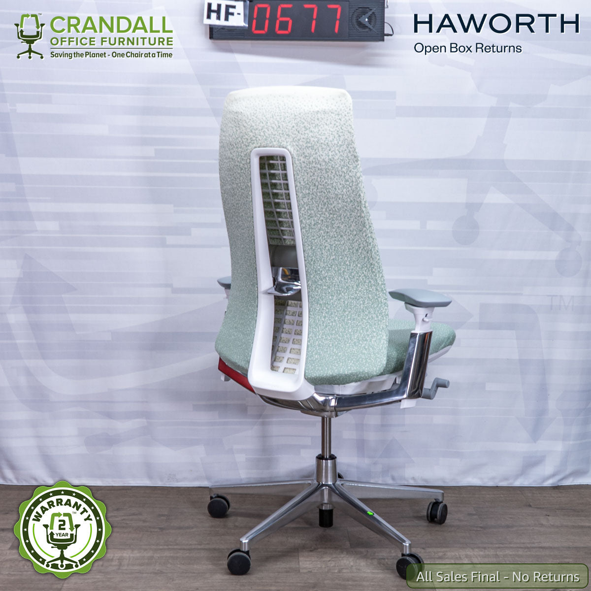 HF-0677 - Haworth Open Box Returns Fern